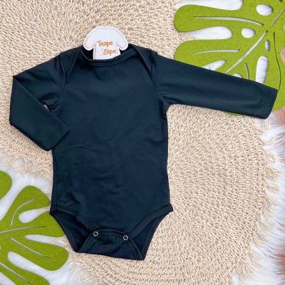 Body Térmico Manga Longa - Preto